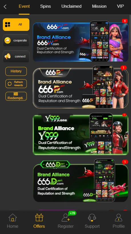 rewards & bonuses in X6 Game