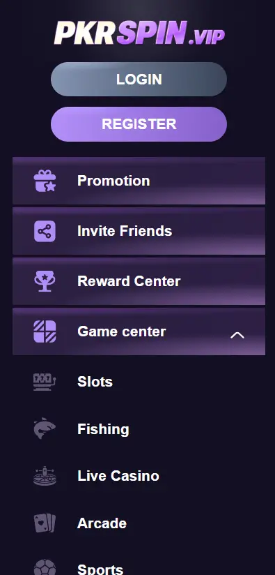 PKRSPIN Game Interface