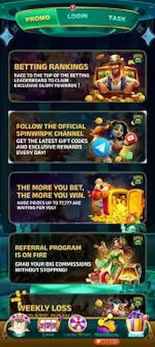 Rewards & Bonuses in SPINWIN Game