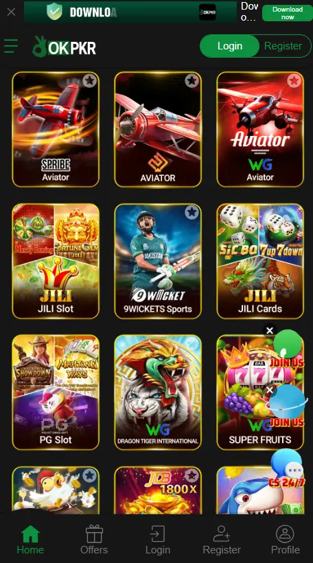 Games in OKPKR Game