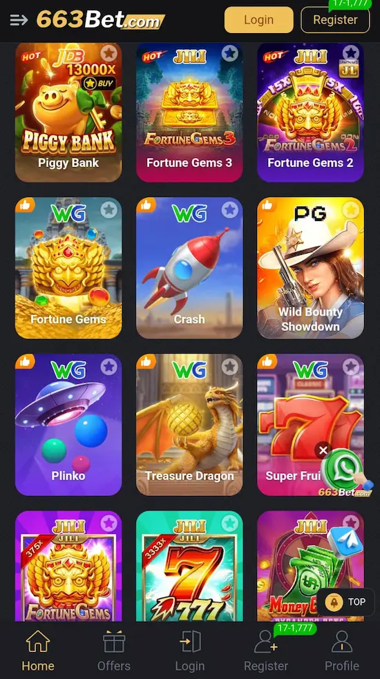games in 663bet game